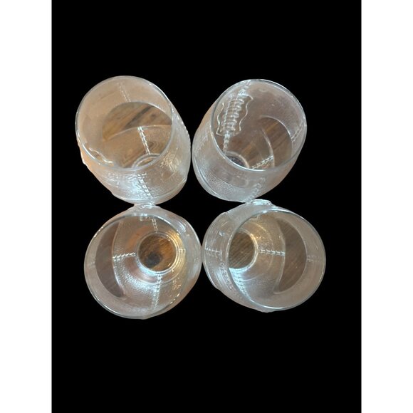 Libbey NFL Football Tumbler Beer Drinking Glasses - 23 oz Glass Set of 4 - Picture 3 of 4